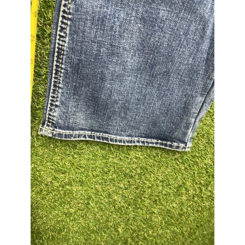 Silver Jeans Mens 31x30 Zac Relaxed Fit Straight Leg Dark Wash Denim Work NWT